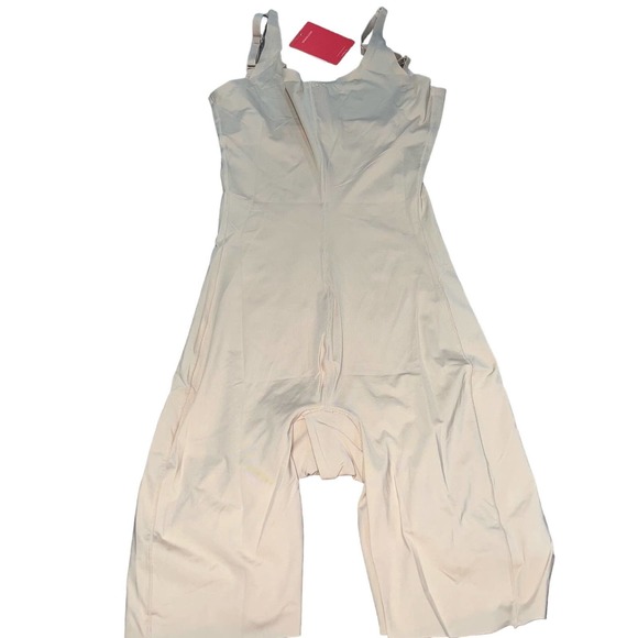 Spanx Body Suit Thinstincts Nude Full Body Shapewear - Picture 3 of 5